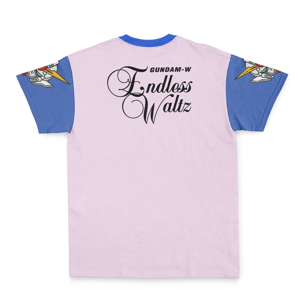 Heero Yuya X Wing Zero Gundam Wing Endless Waltz Streetwear T-Shirt - Image 3