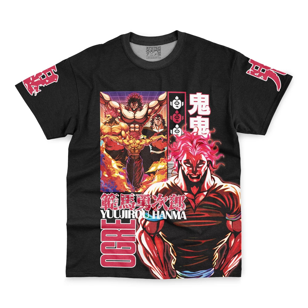 Yuujirou Hanma Baki Streetwear T-Shirt - Image 2