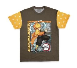 Agatsuma Zenitsu Demon Slayer Streetwear T-Shirt